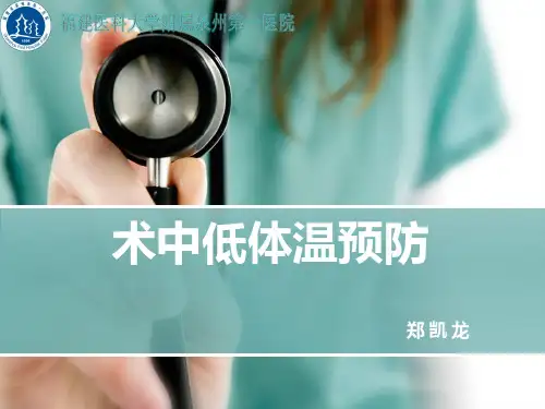 术中低体温预防 PPT课件