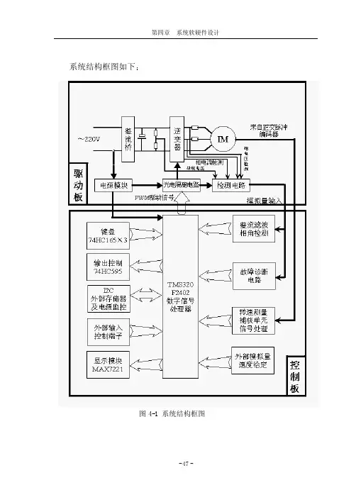 第4章  系统的软硬件原理及实现