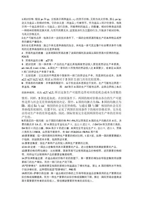 国际经济学