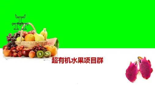 超有机农场项目简介ppt课件