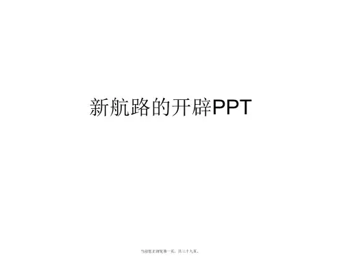 新航路的开辟PPT