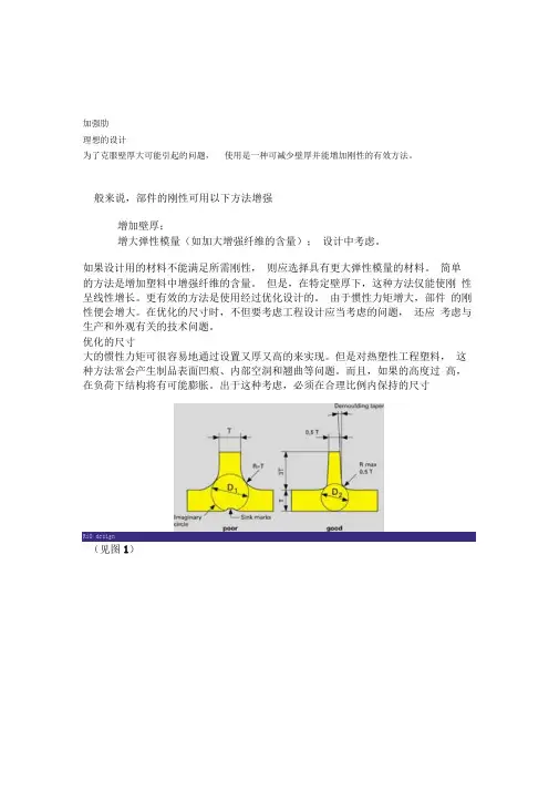 结构设计原则之加强筋