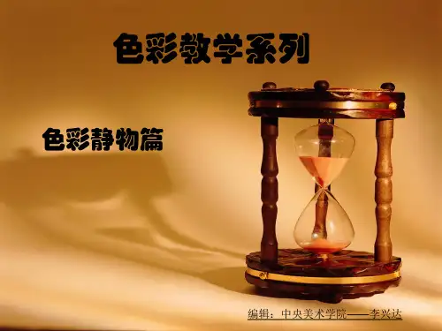 色彩静物教学 Microsoft PowerPoint 演示文稿