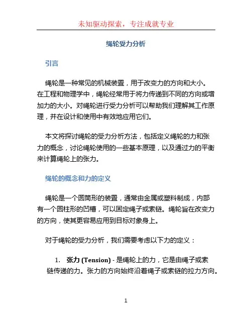 绳轮受力分析 (2)