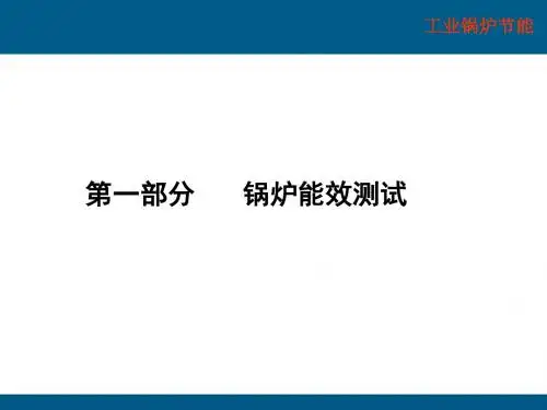 工业锅炉能效测试