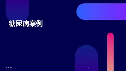 2024年度糖尿病案例
