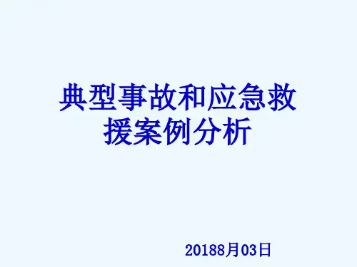 典型事故及应急救援案例分析