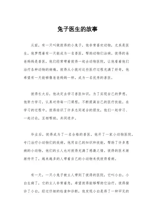 兔子医生的故事