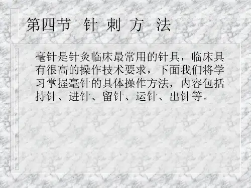 针刺方法.ppt