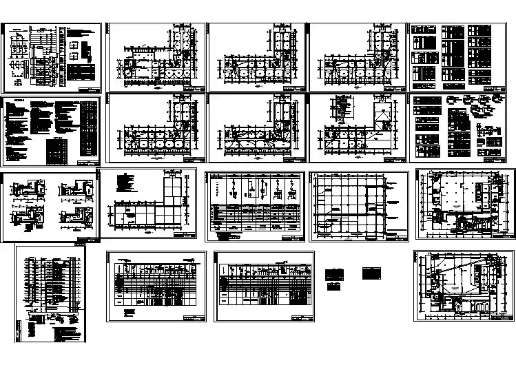 办公楼设计_某12层办公楼强电设计施工CAD图