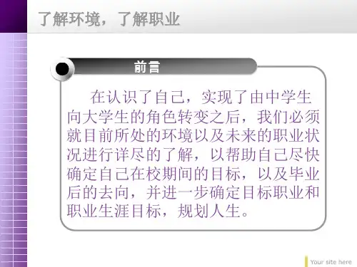 大学生职业生涯规划第三讲.课件