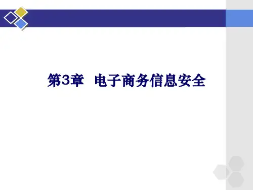 第3章  电子商务信息安全PPT课件