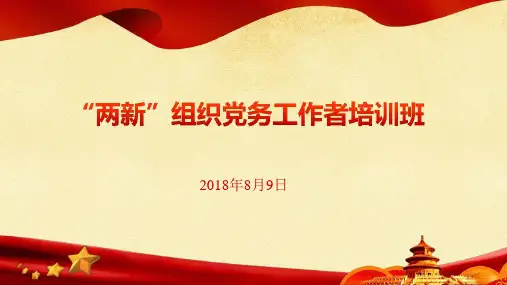 “两新”组织党建工作实务