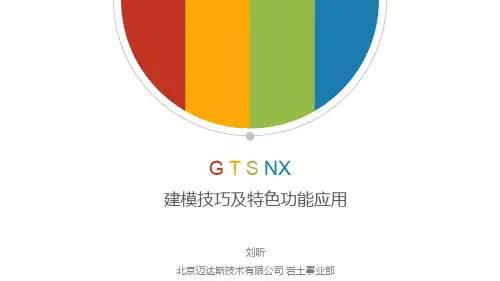 GTSNX建模技巧及特色功能