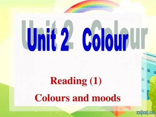 牛津译林版9A Unit2 Colour Reading课件(共36张PPT)