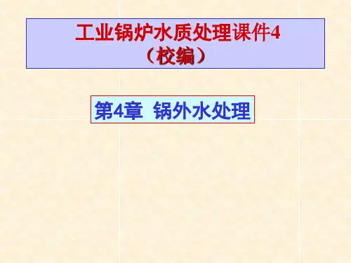 锅外水处理