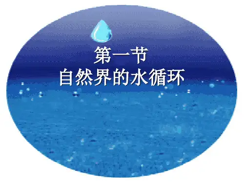 人教版高一地理必修一3.1自然界的水循环课件 (共21张PPT)