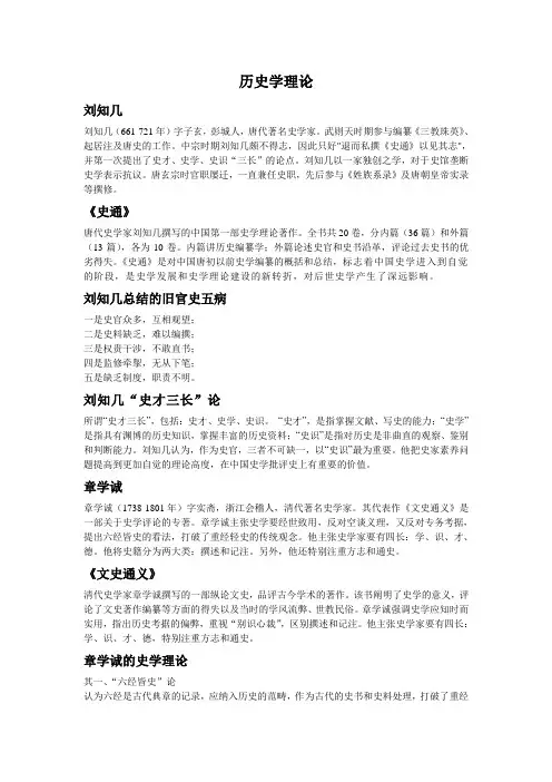 史学理论