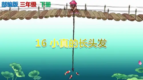 (部编本人教版)《小真的长头发》优质PPT课件﹍三年级下册第16课