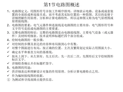 自学入门教程第四章电气原理接线图