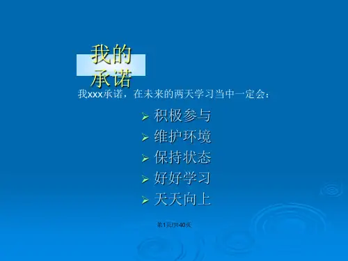 魅力公众演说训练营解析.pptx