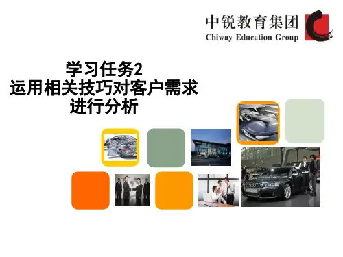 汽车销售实战：运用相关技巧对客户需求进行分析