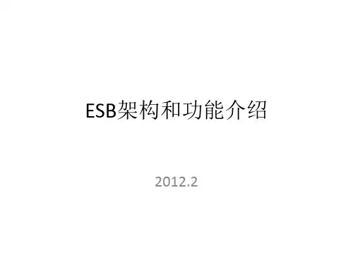 ESB架构和功能介绍