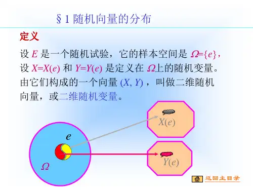 随机向量的分布