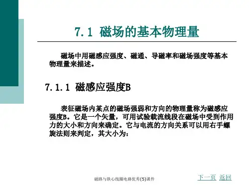 磁路与铁心线圈电路优秀5课件.ppt