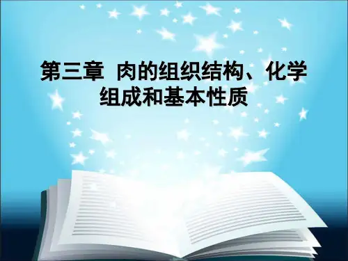肉的化学组成