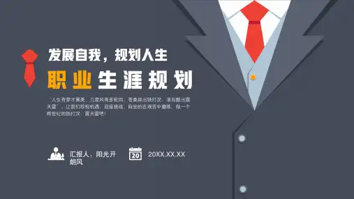大学生职业生涯规划PPT