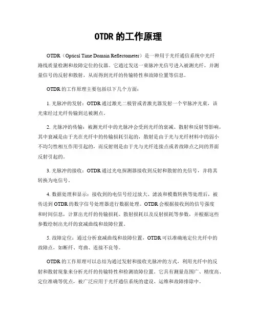 OTDR的工作原理