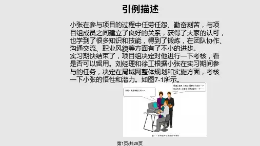 计算机网络技术学习单元局域网规划与组建综合实践任务PPT课件