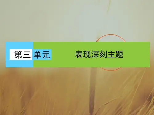 2018学年人教高中语文选修外国小说欣赏课件 第三单元 第6课