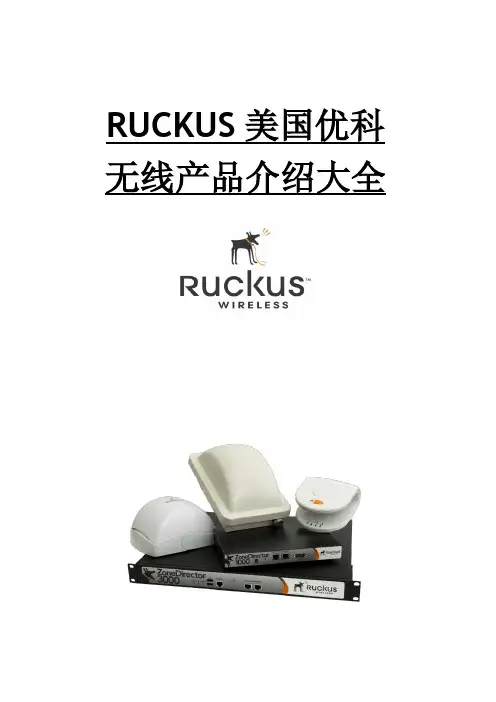 Ruckus美国优科无线产品介绍大全