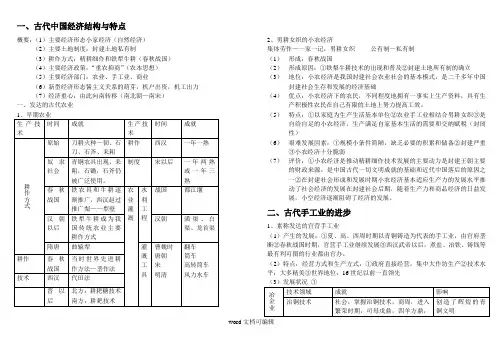 古代中国经济结构与特点.doc