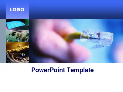 062TGp-hosting-blue-v3英文PPT模板