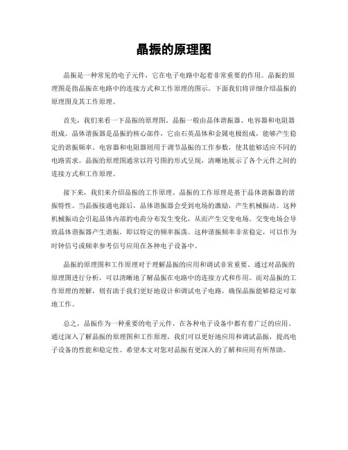 晶振的原理图
