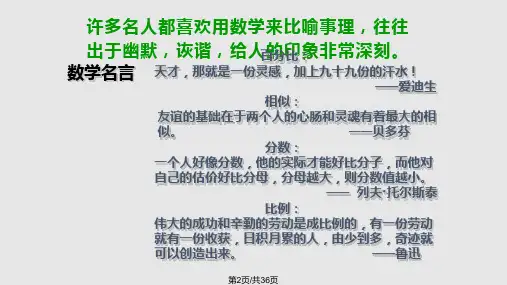 趣味数学上课用PPT课件