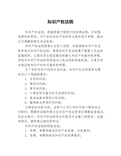 知识产权法院