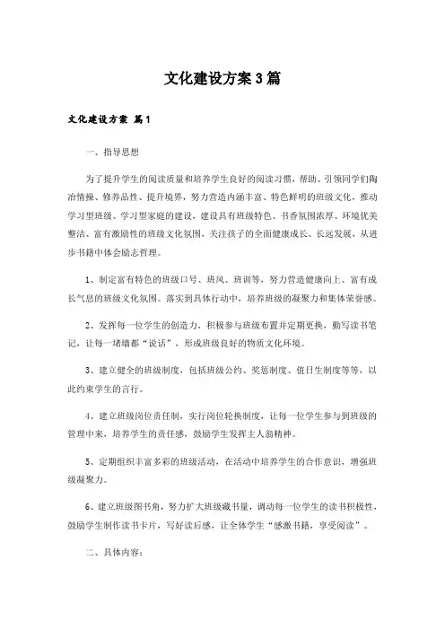 文化建设方案3篇_6