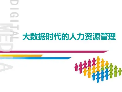 大数据时代的人力资源管理教材PPT(共 66张)