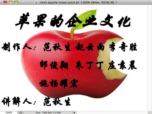 苹果的企业文化.PP