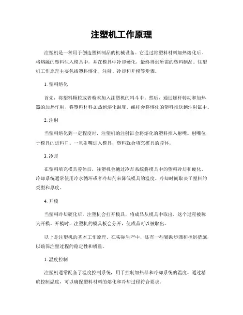 注塑机工作原理