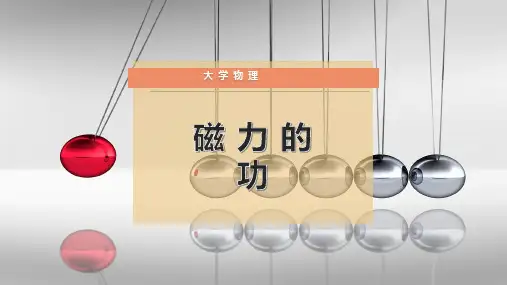 磁 力 的 功