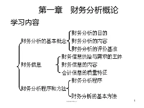 自考财务报表分析版PPT课件