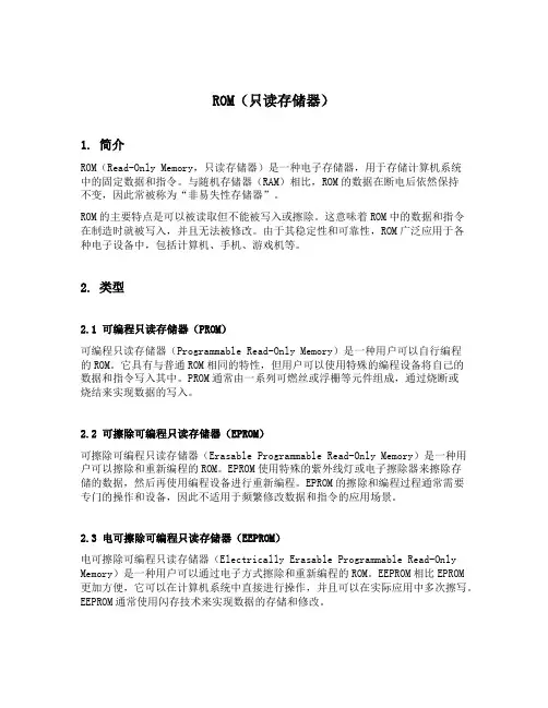 名词解释rom