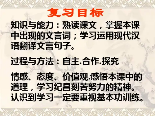 纪昌学射PPT课件
