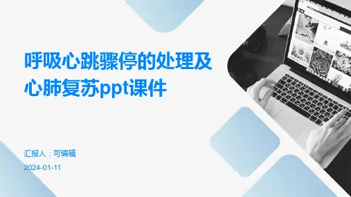 呼吸心跳骤停的处理及心肺复苏ppt课件