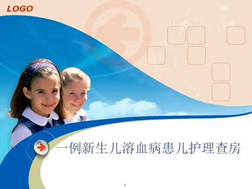 新生儿溶血护理查房PPT医学课件